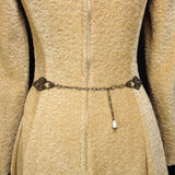 diamond shape renaissance girdle belt bronze Astrid