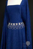 silver medieval belt with chains Clarissant Hip Belt
