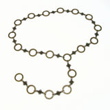 medieval girdle belt bronze Hera ring chain belt