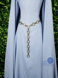 medieval girdle belt bronze Hera ring chain belt