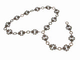 ladies medieval belt bronze Isolde