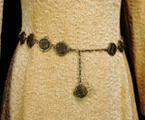 bronze medieval belt Celtic Maiden Kinsey