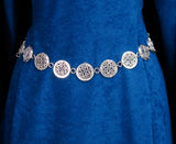 Celtic silver medieval belt Kinsey