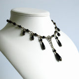 Black Edwardian Necklace Milady Lorelle