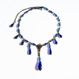 Blue Victorian Necklace Milady Lorelle