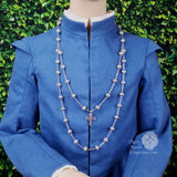 Mark Smeaton Necklace Chain with cross silver