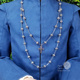 Mark Smeaton Necklace Chain with cross Silver