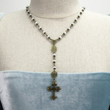 Paris Pearl Rosary Renaissance Necklace