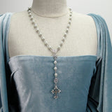 Paris Pearl Rosary Renaissance Necklace