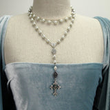 Paris Pearl Rosary Renaissance Necklace