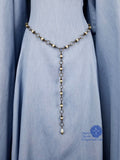 antique bronze and pearl renaissance belt Maiden Shree