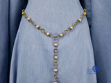 antique gold and pearl renaissance belt Maiden Shree