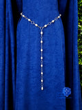 antique silver and pearl renaissance belt Maiden Shree