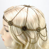 medieval headchain bronze headpiece Wasila