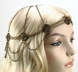 medieval headchain bronze headpiece Wasila