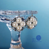 white princess queen elizabeth woodville earrings silver