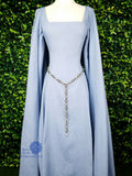 Maiden Ysabelle antique bronze and pearl medieval belt