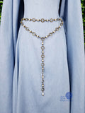 Ysabelle medieval maiden wrapped chain belt