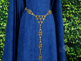 Lady Astrid Renaissance Cosplay Girdle Belt antique gold