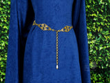 Lady Astrid Renaissance Cosplay Girdle Belt antique gold