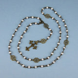 Paris Pearl Rosary Renaissance Necklace