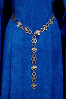 dragon girdle belt medieval antique bronze Lady Pendragon